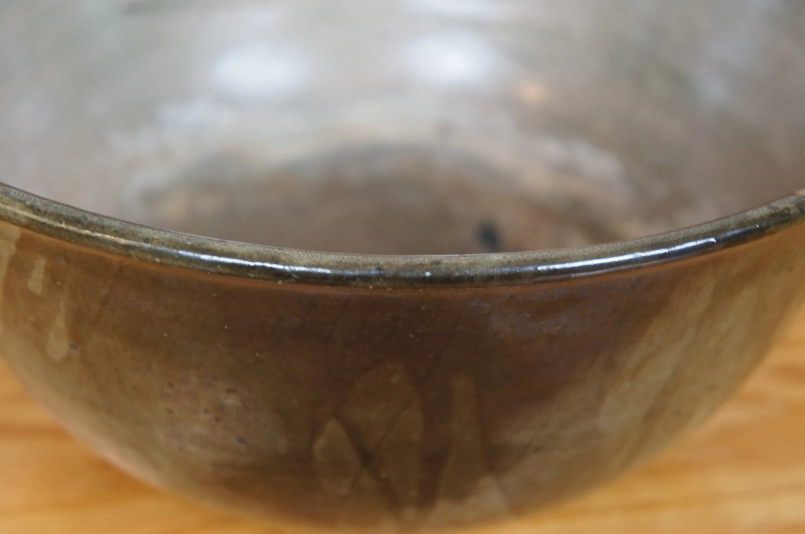 Mid 20th Century Inger Rokkjaer Danish Raku Fired Stoneware Centerpiece Bowl - 10