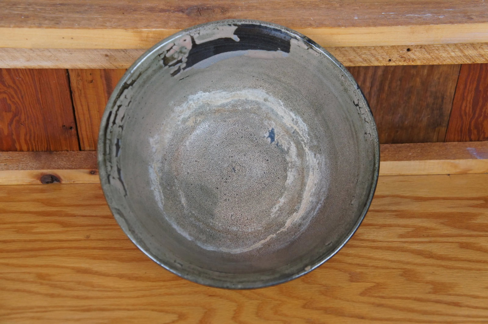Mid 20th Century Inger Rokkjaer Danish Raku Fired Stoneware Centerpiece Bowl - 6