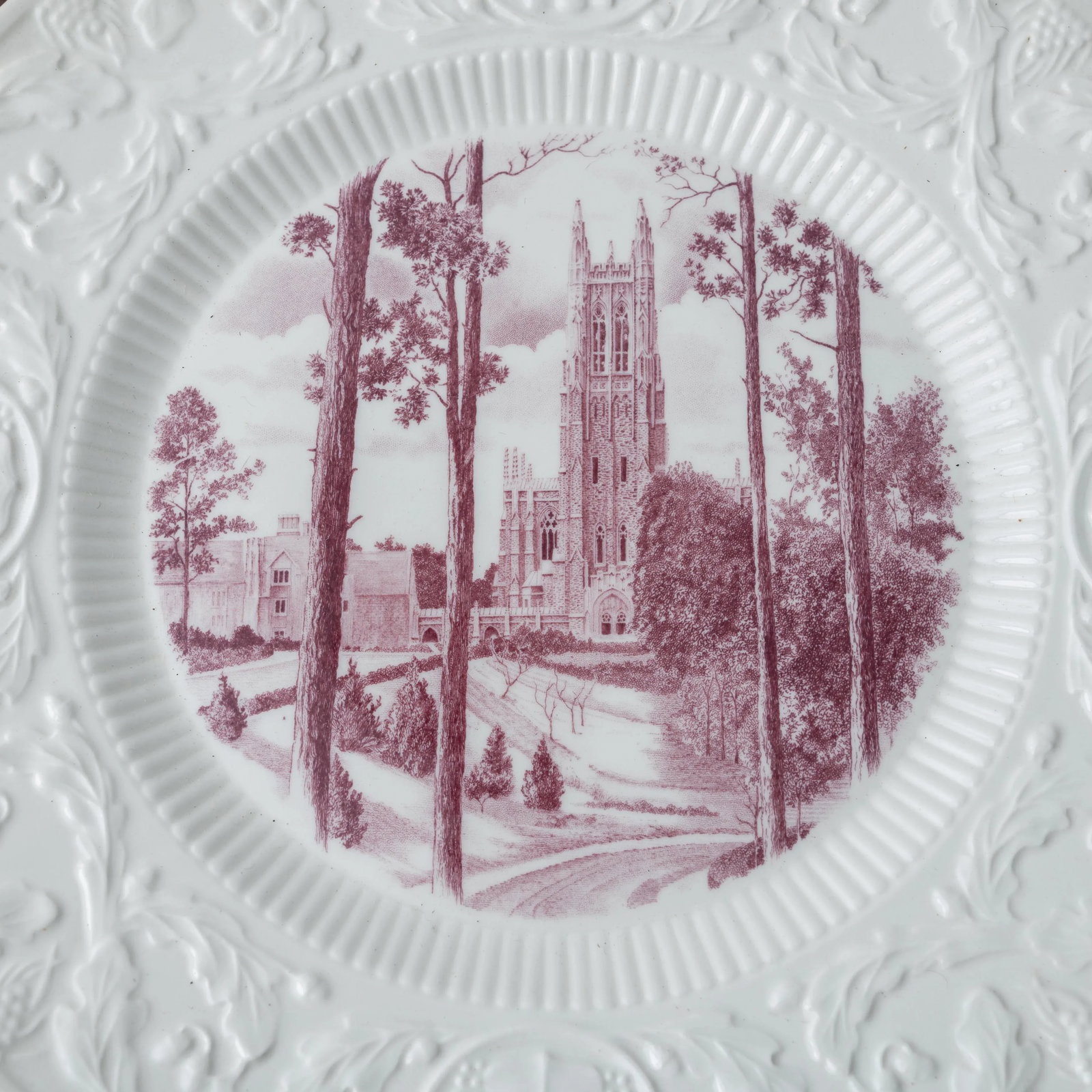 Duke University Wedgwood Dinner Plates, Set of 6 - 3