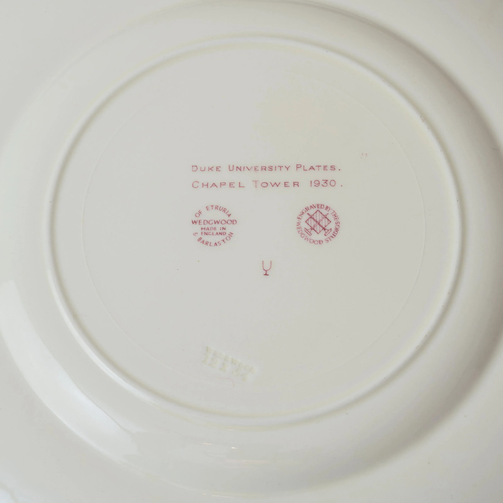Duke University Wedgwood Dinner Plates, Set of 6 - 5
