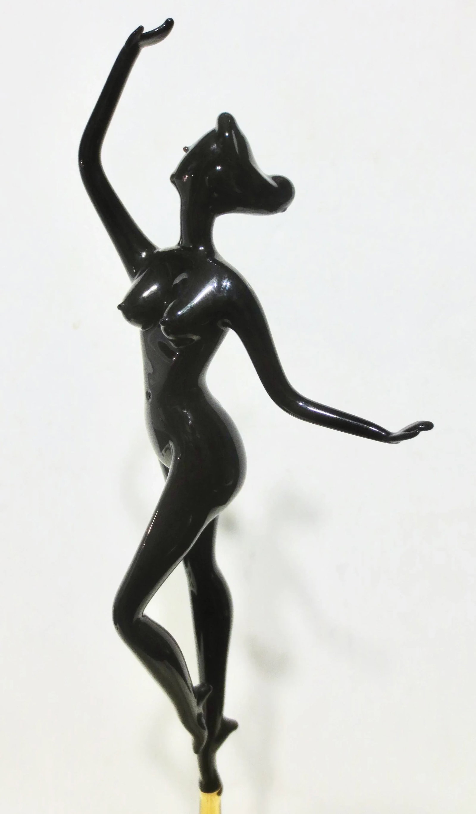 Murano Glass Female Nude Dancer - 3