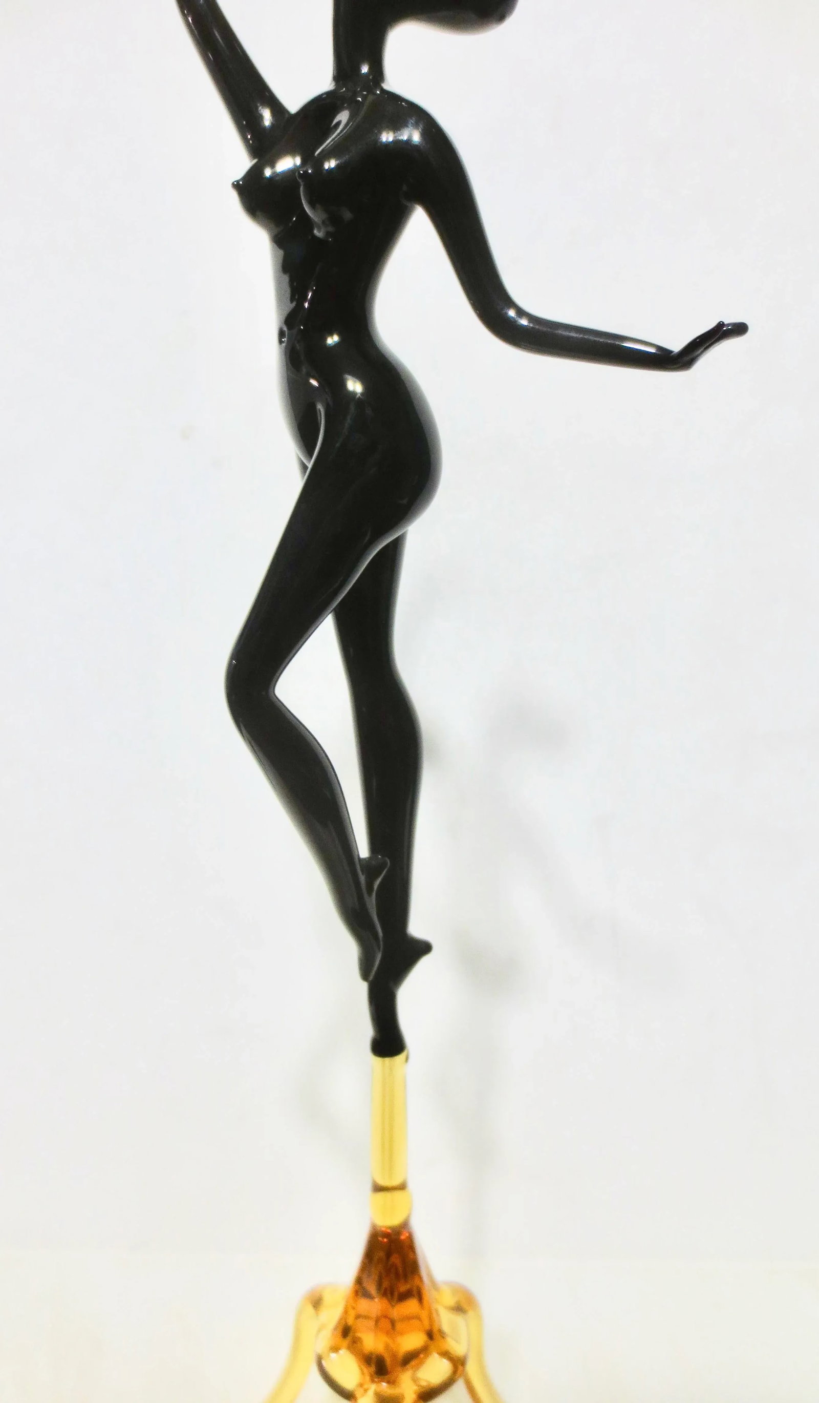 Murano Glass Female Nude Dancer - 4