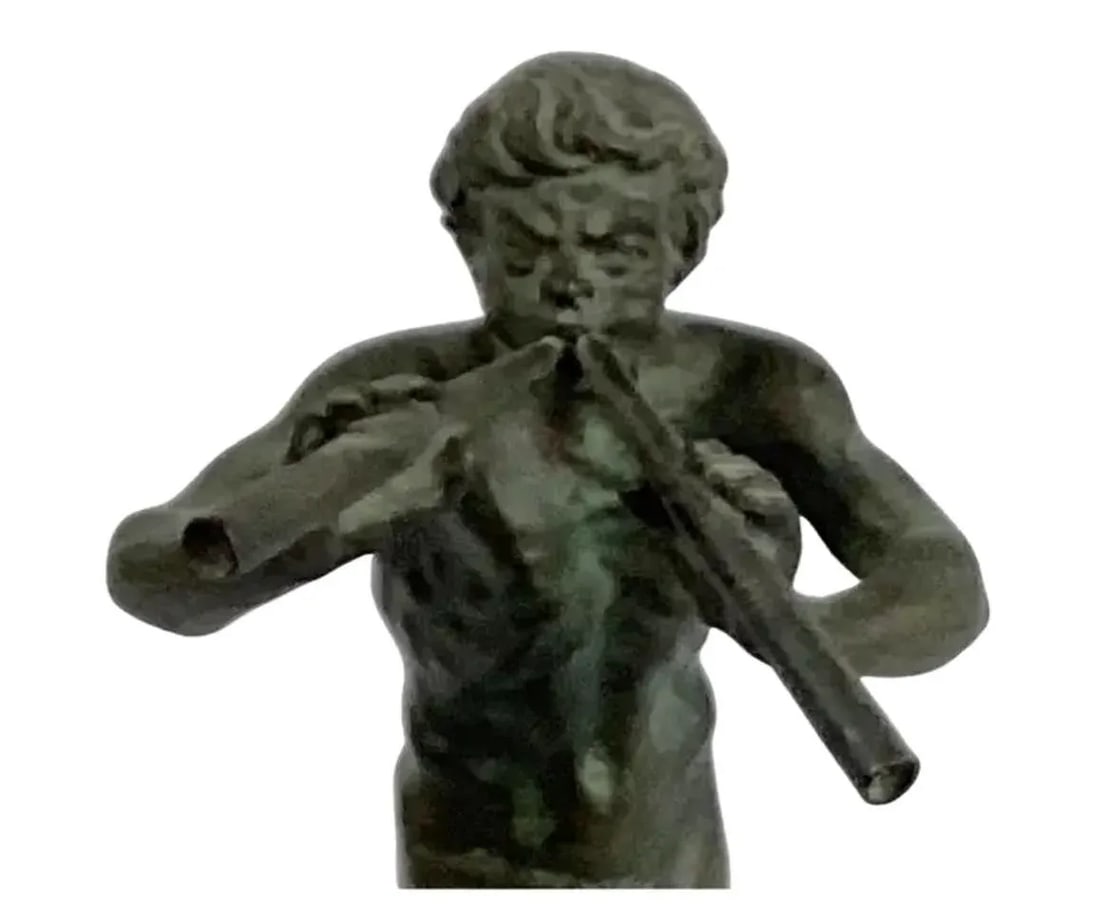 Italian Grand Tour Bronze Statues of Greco-Roman Males, Set of Three - 9