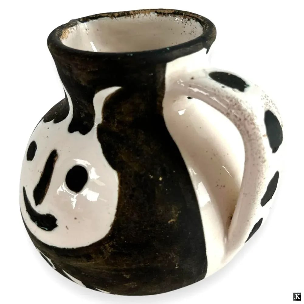 Pablo Picasso Glazed Earthenware TÃªtes Pitcher - 4