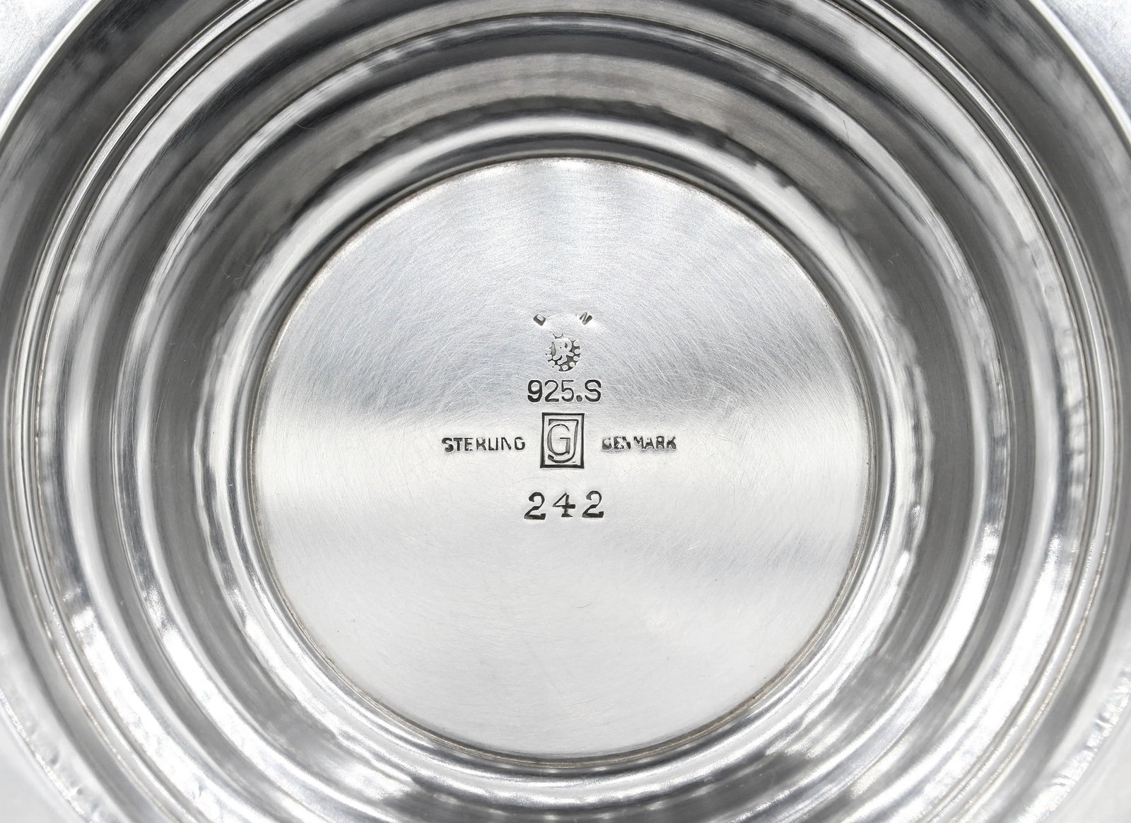 1933-44 Danish Sterling Silver Compote by Georg Jensen - 6