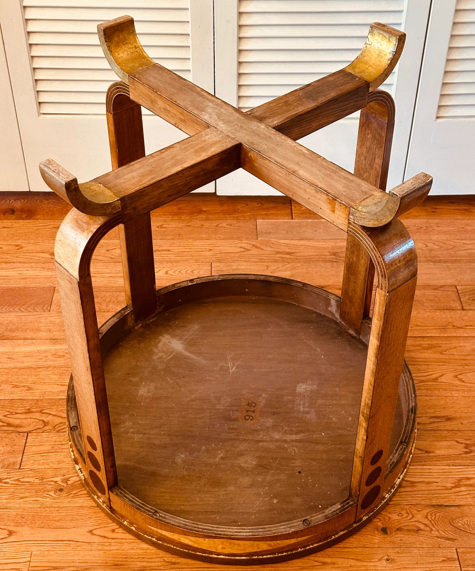 1930s Art Deco Round Center Table - 12