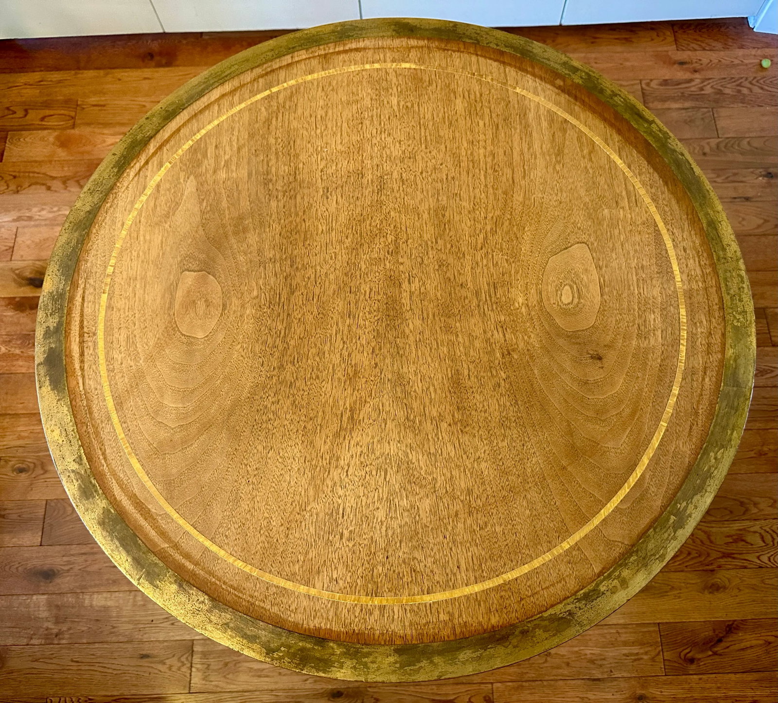 1930s Art Deco Round Center Table - 9