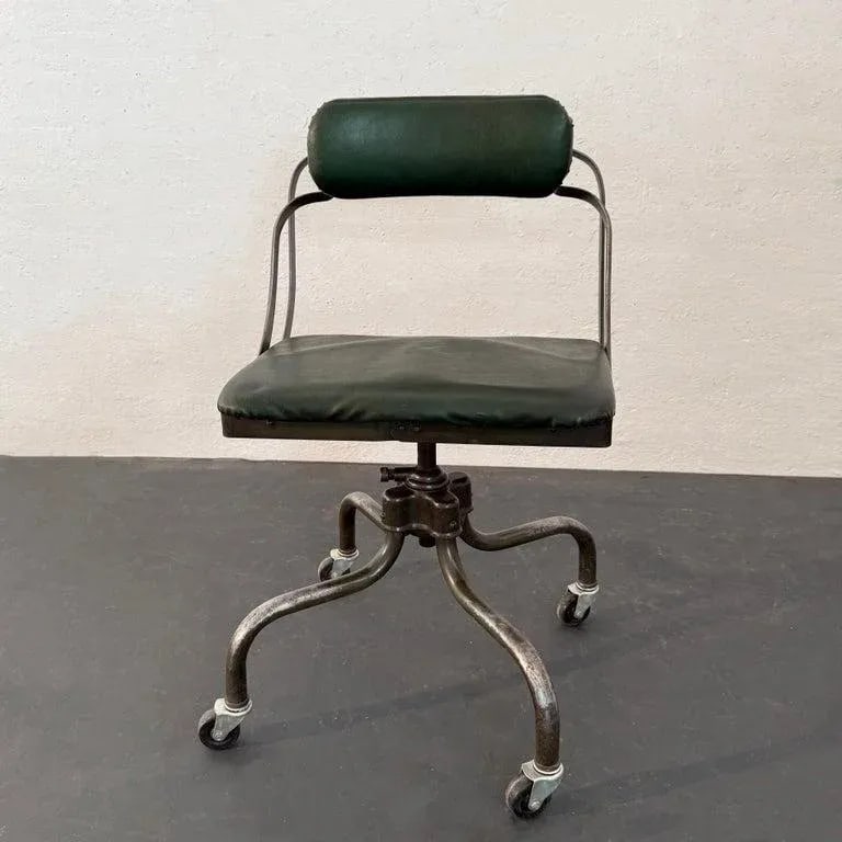 1930s Industrial "Sit Wel" Office Desk Task Chair by Remington Rand - 5