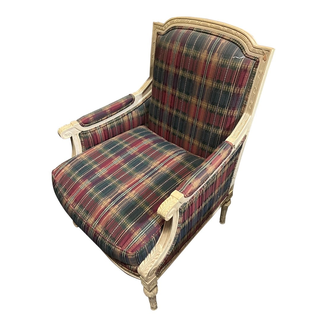 1970s Highland House Red and Blue Chair: Up for consideration is a beautiful Highland house red and blue wooden side chair. This would look lovely in your home and it is a great find for the interior design enthusiast. Please check out my