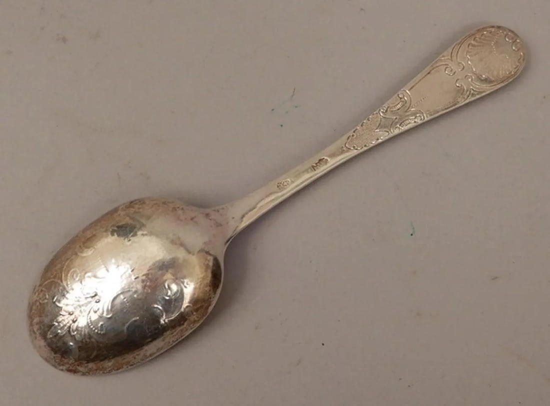 Period Louis XVI Sterling Table Spoon, Paris, 1789 - 2
