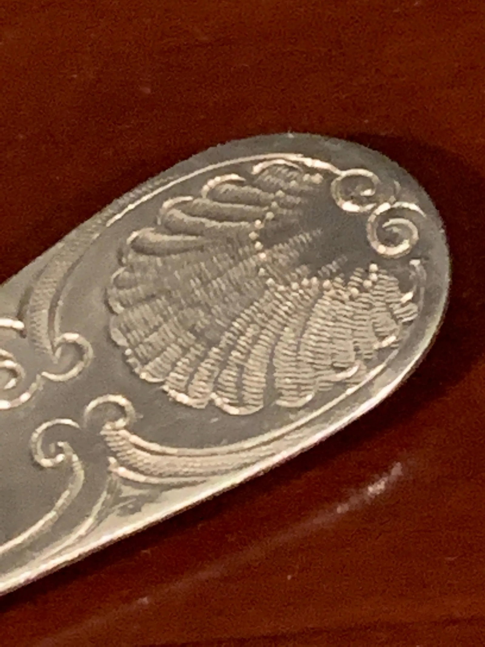 Period Louis XVI Sterling Table Spoon, Paris, 1789 - 9