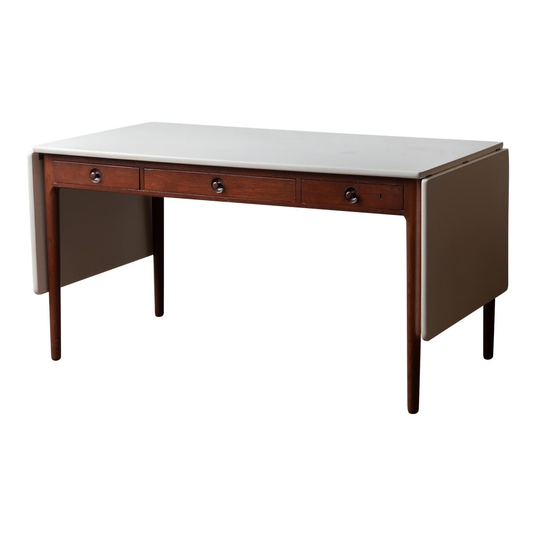 Hans Wegner Drop Leaf Desk at-305 for Andreas Tuck, 1955 (1 of 12)