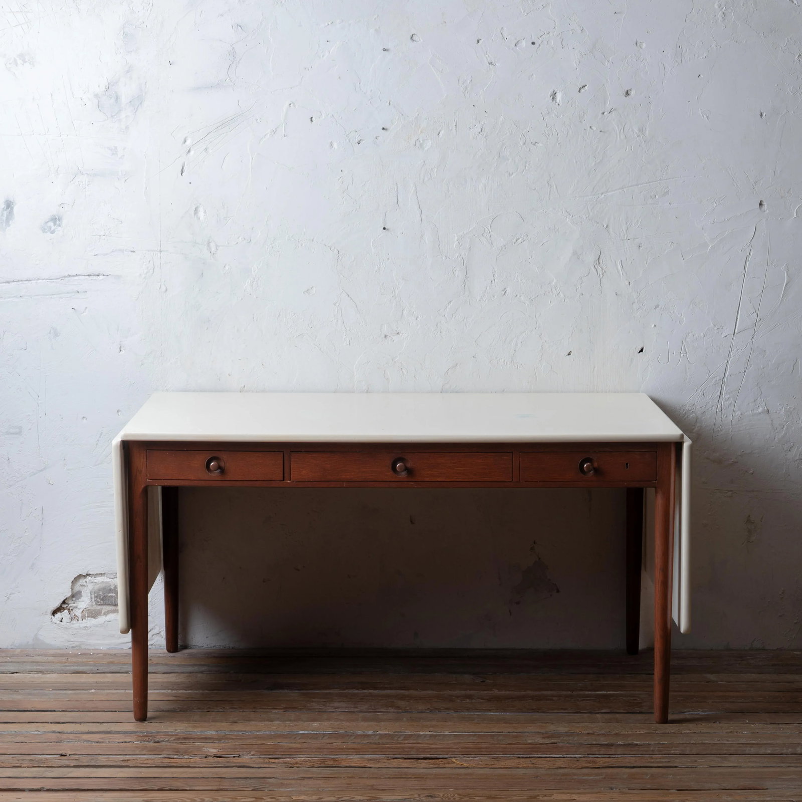 Hans Wegner Drop Leaf Desk at-305 for Andreas Tuck, 1955 - 2