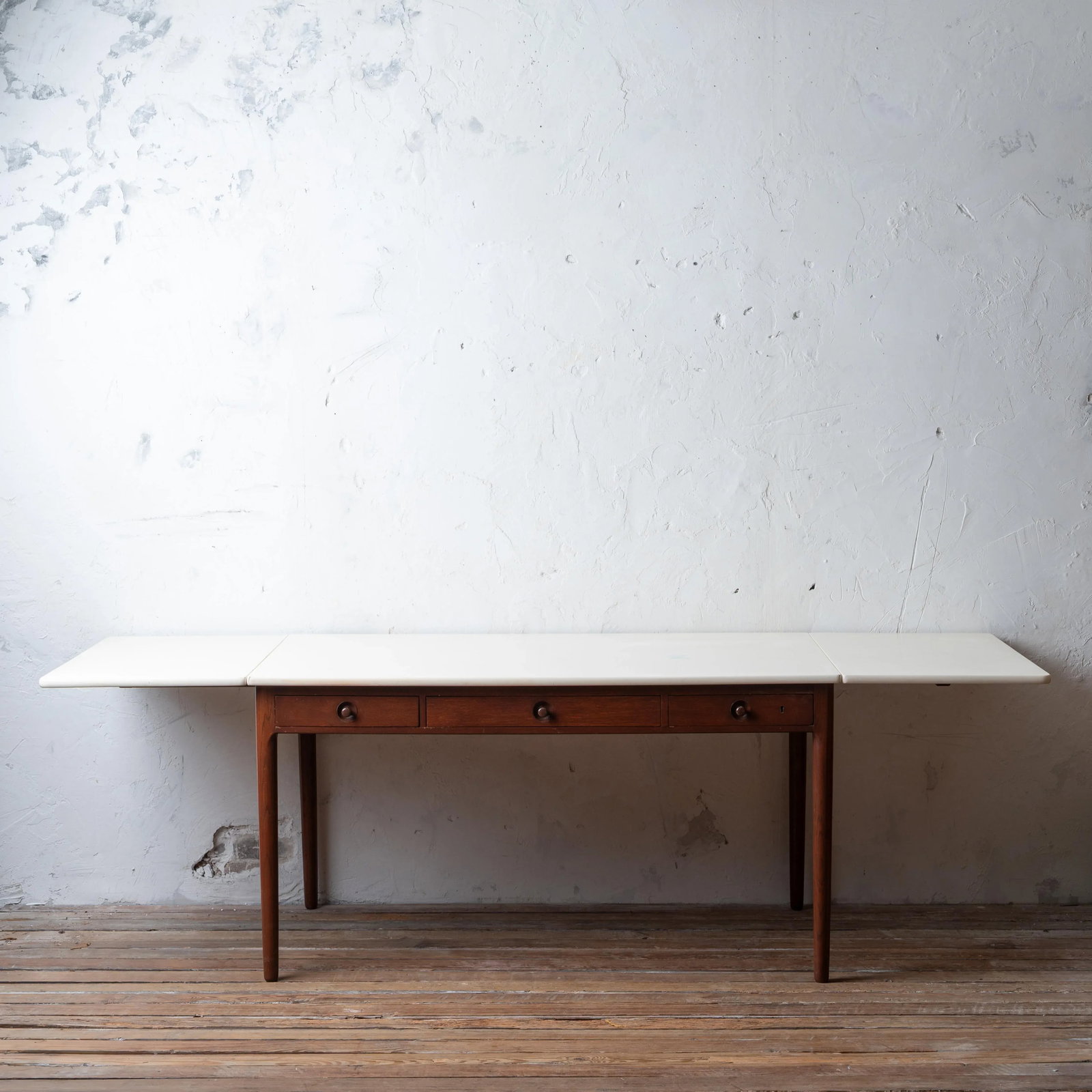 Hans Wegner Drop Leaf Desk at-305 for Andreas Tuck, 1955 - 3