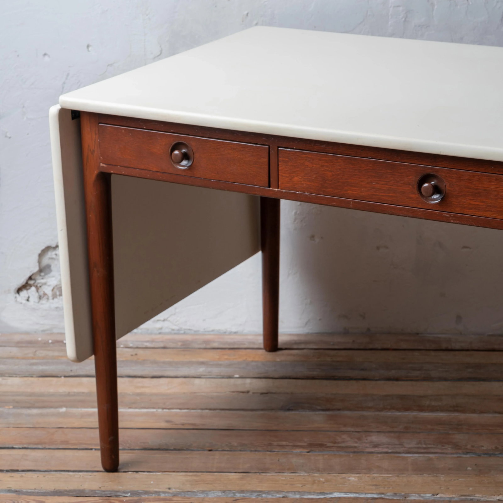Hans Wegner Drop Leaf Desk at-305 for Andreas Tuck, 1955 - 5