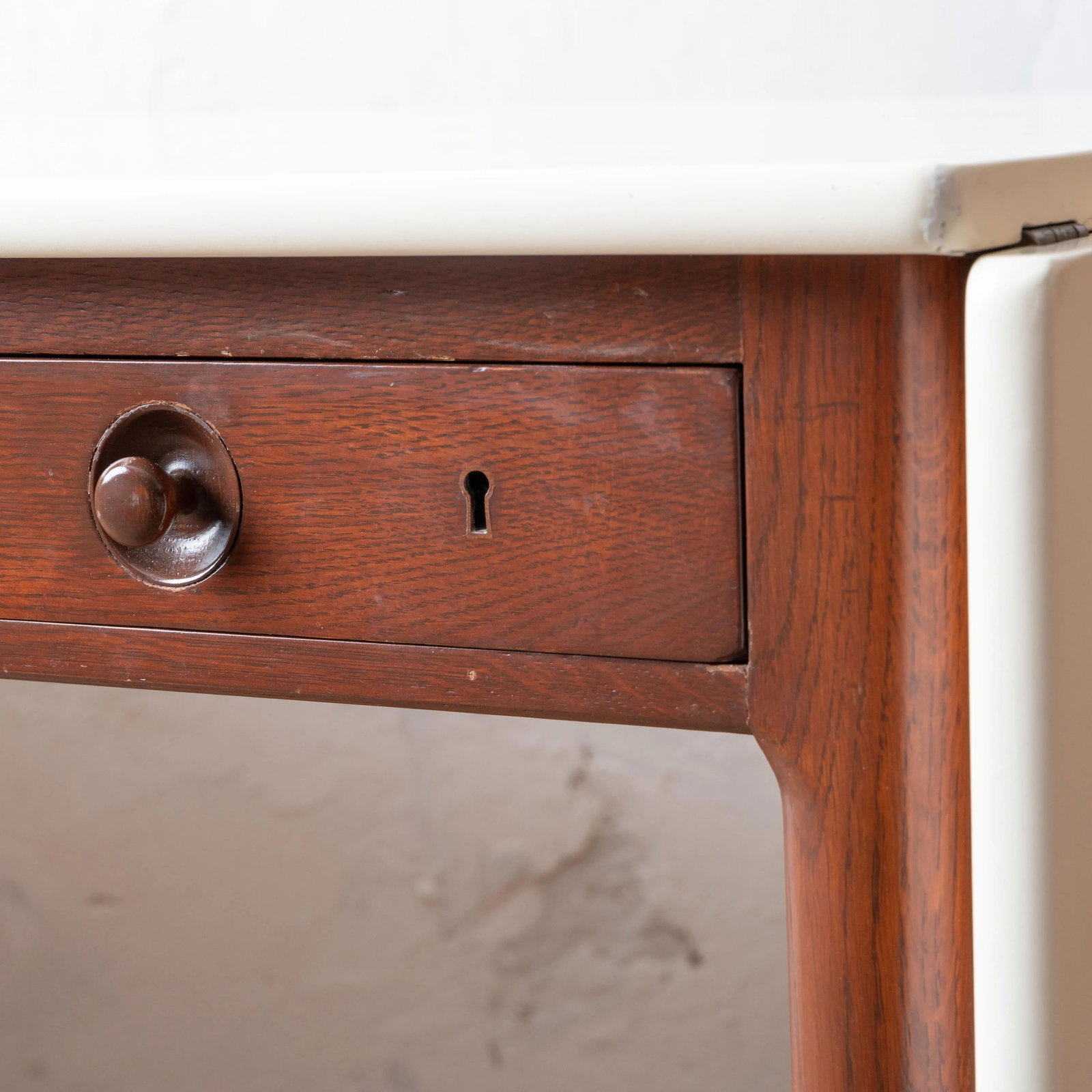 Hans Wegner Drop Leaf Desk at-305 for Andreas Tuck, 1955 - 7