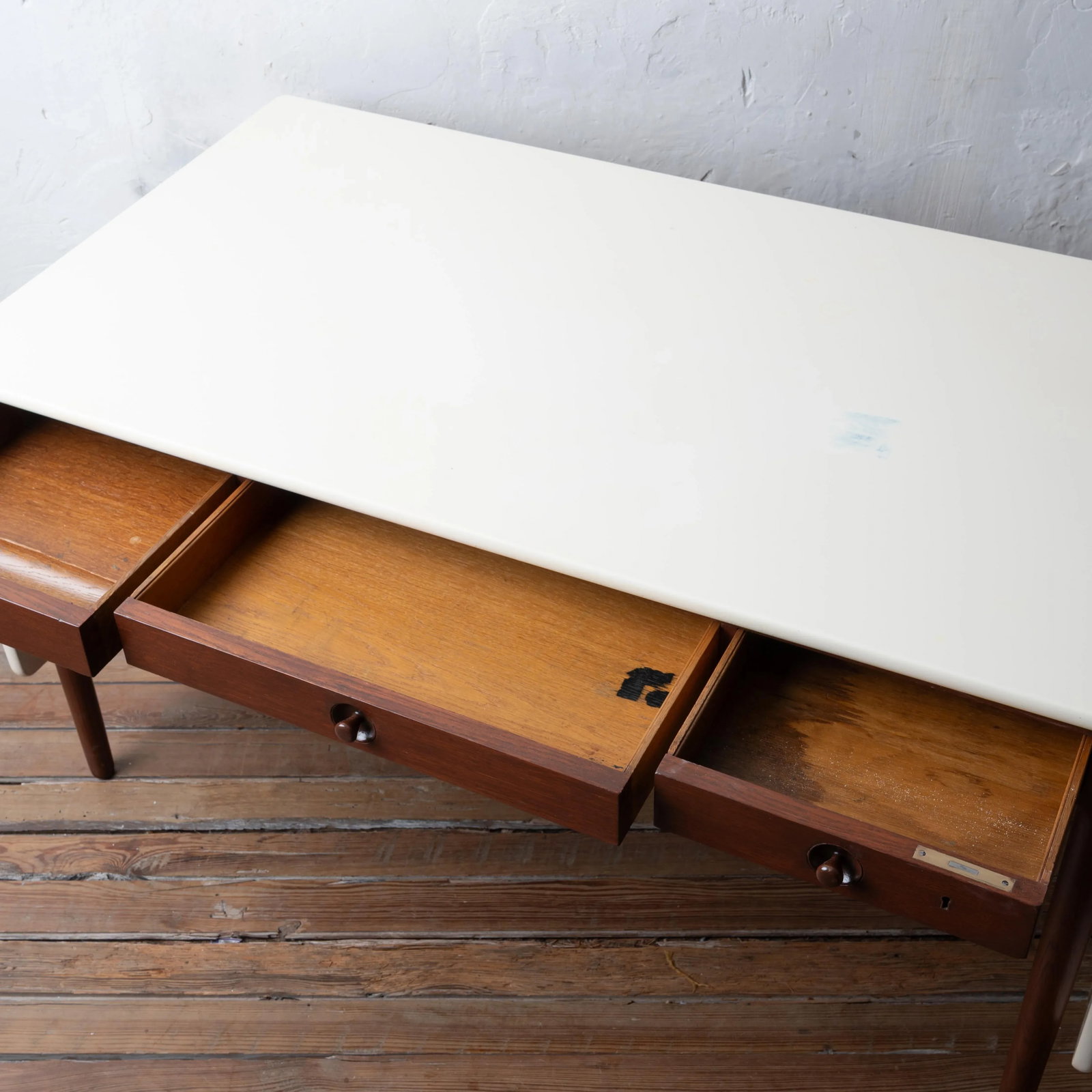 Hans Wegner Drop Leaf Desk at-305 for Andreas Tuck, 1955 - 9