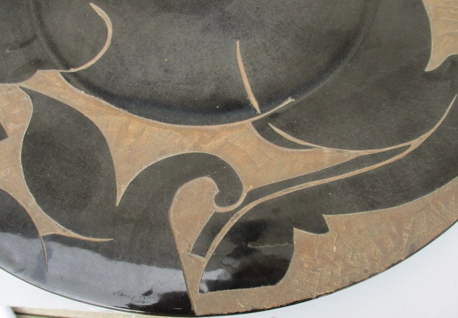 Art Brut Stoneware Horse Charger Circa 70s - 4