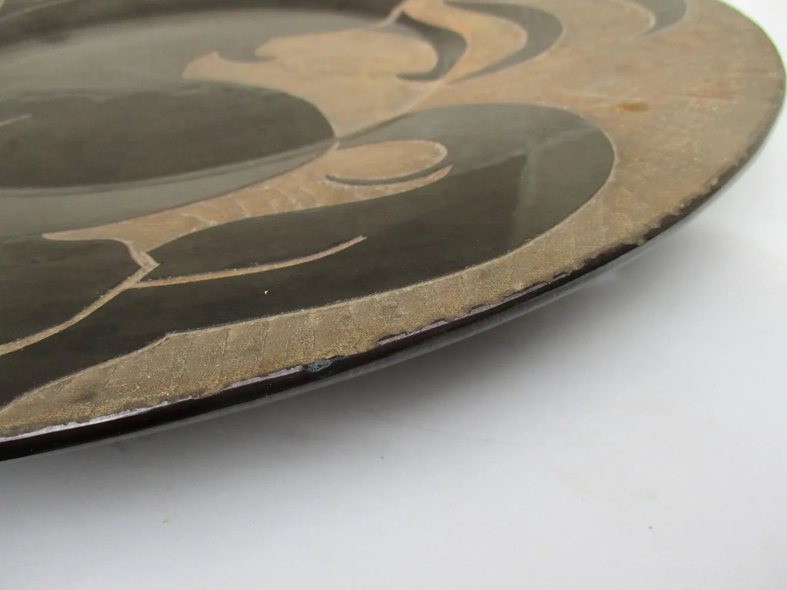 Art Brut Stoneware Horse Charger Circa 70s - 9