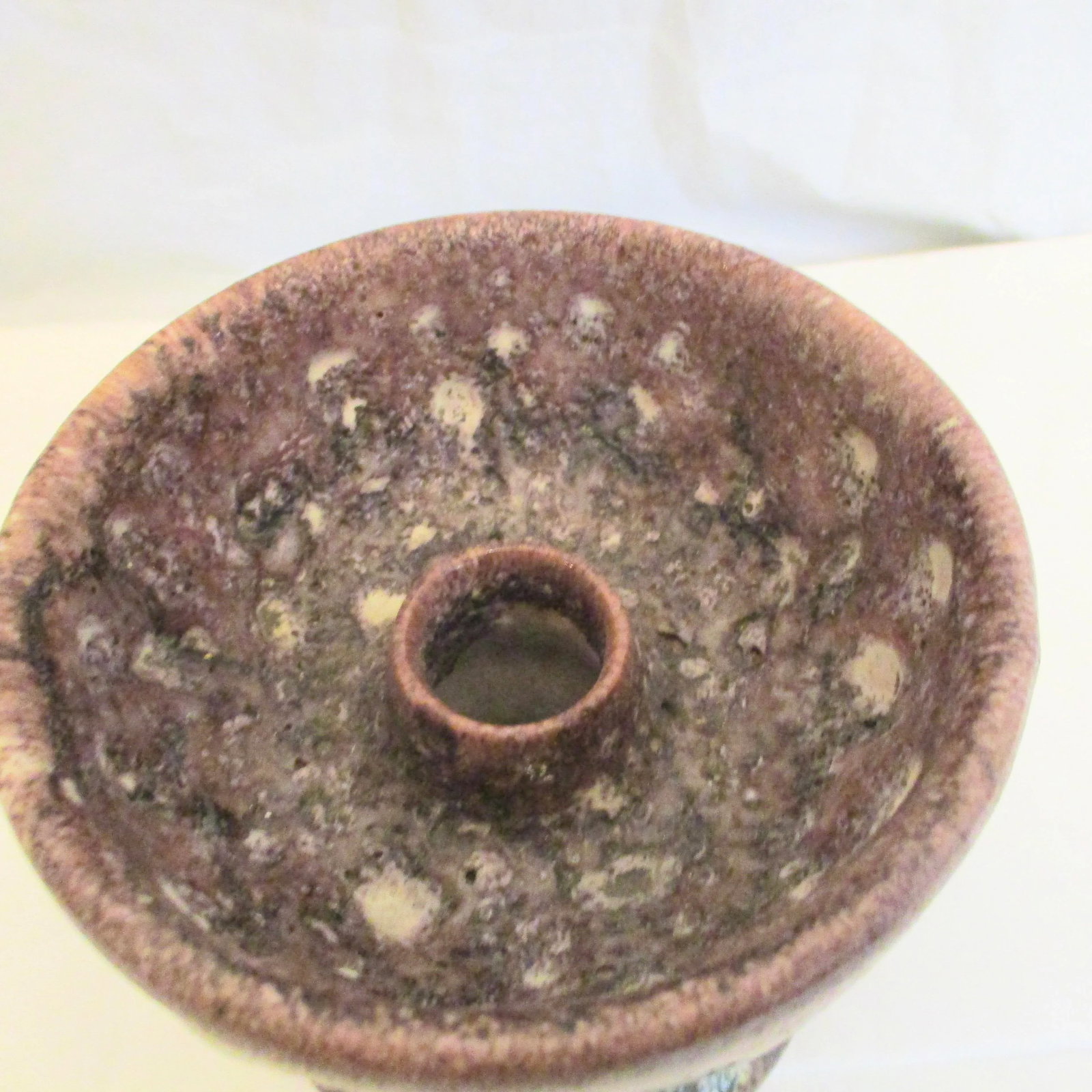 Guido Gambone Ceramic Candle Bowl Circa 50s - 3