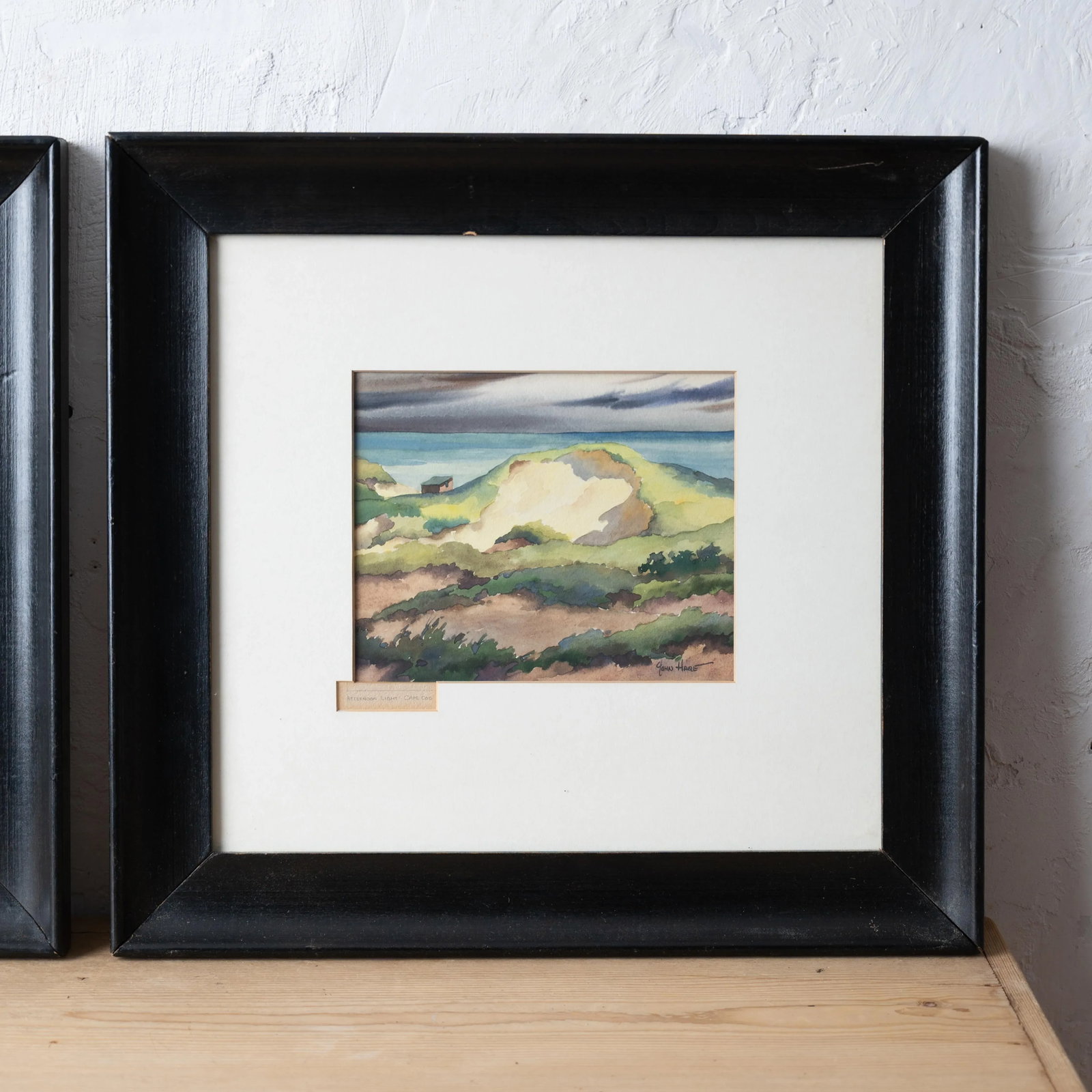 John Cuthbert Hare Watercolor Paintings - Cape Cod and Provencetown - Set of 2 - 5