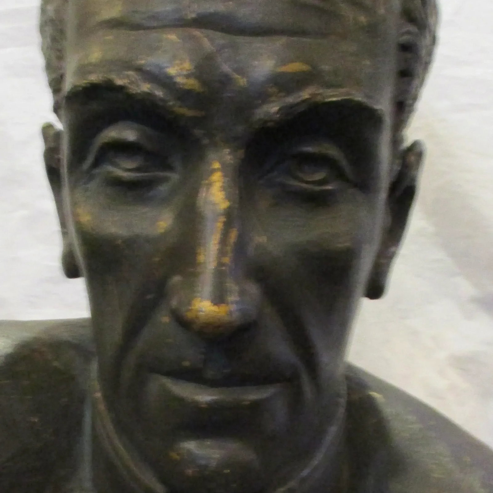 Vintage Plaster Bust Simon Bolivar by Nichola Veloz - 2