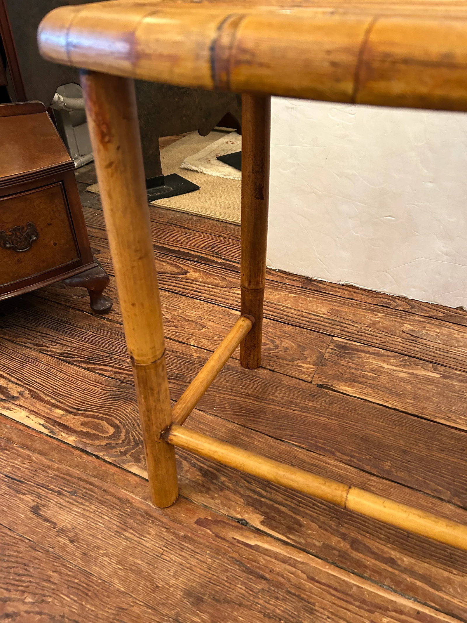 Vintage Bamboo Nesting Tables -Set of 3 - 10