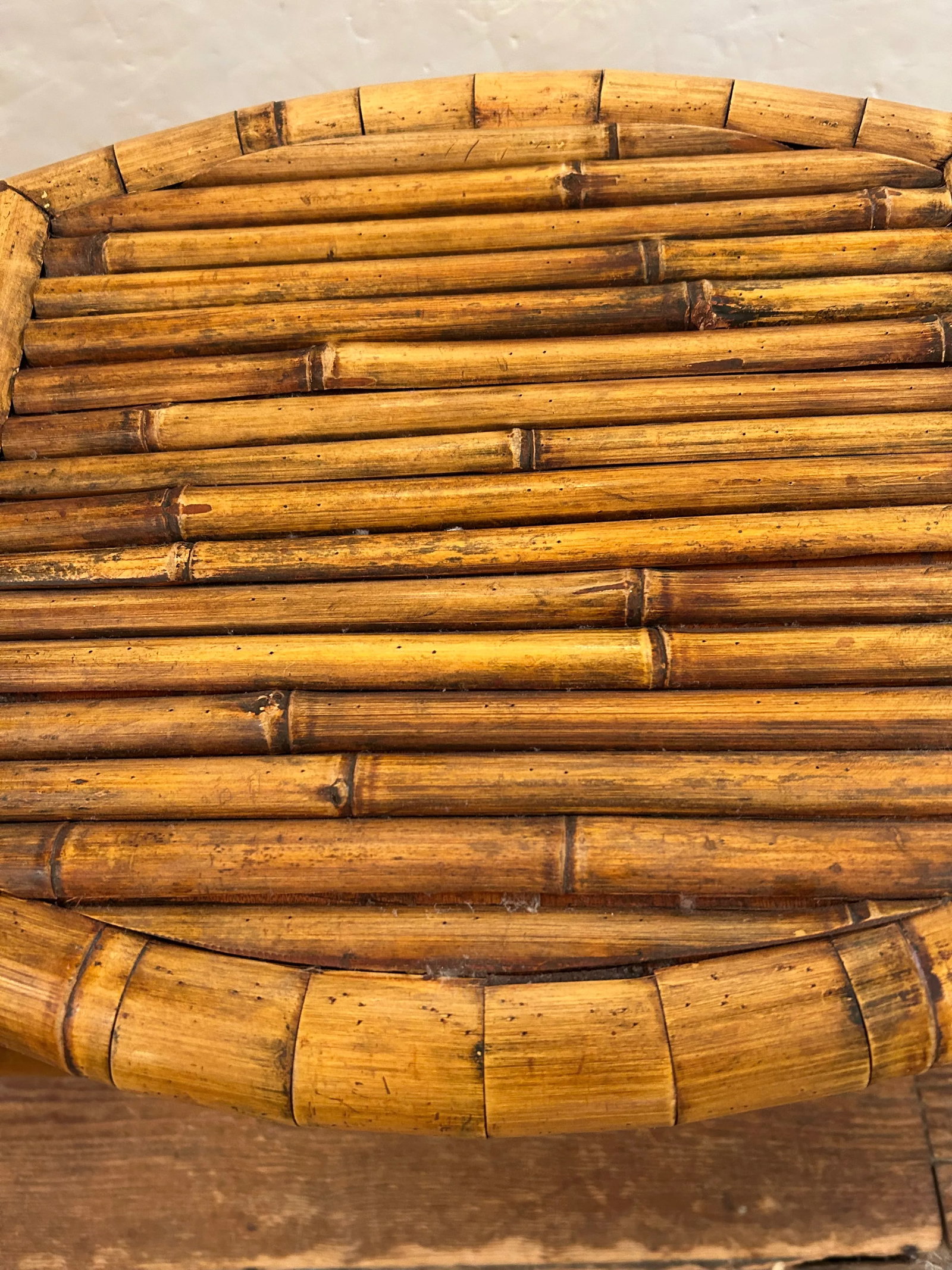 Vintage Bamboo Nesting Tables -Set of 3 - 12