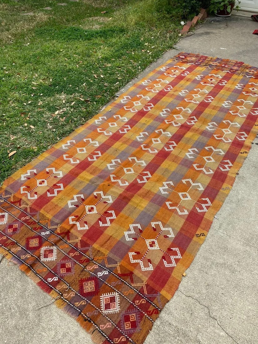 Turkish Handmade Nomadic Kilim - 7