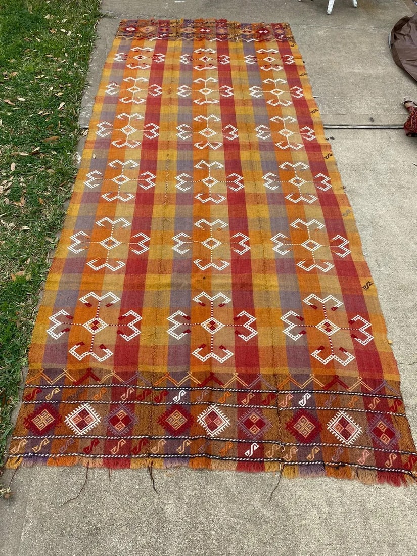 Turkish Handmade Nomadic Kilim - 9