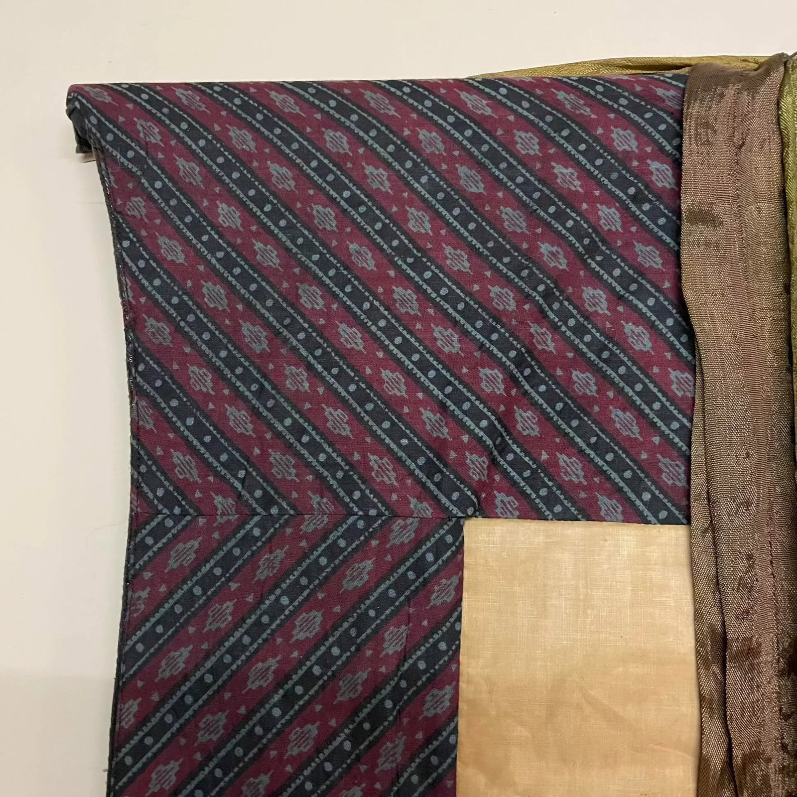 Hand-Painted Tibetan Mandala Thangka With Silk Curtain - Made in Nepal - 12