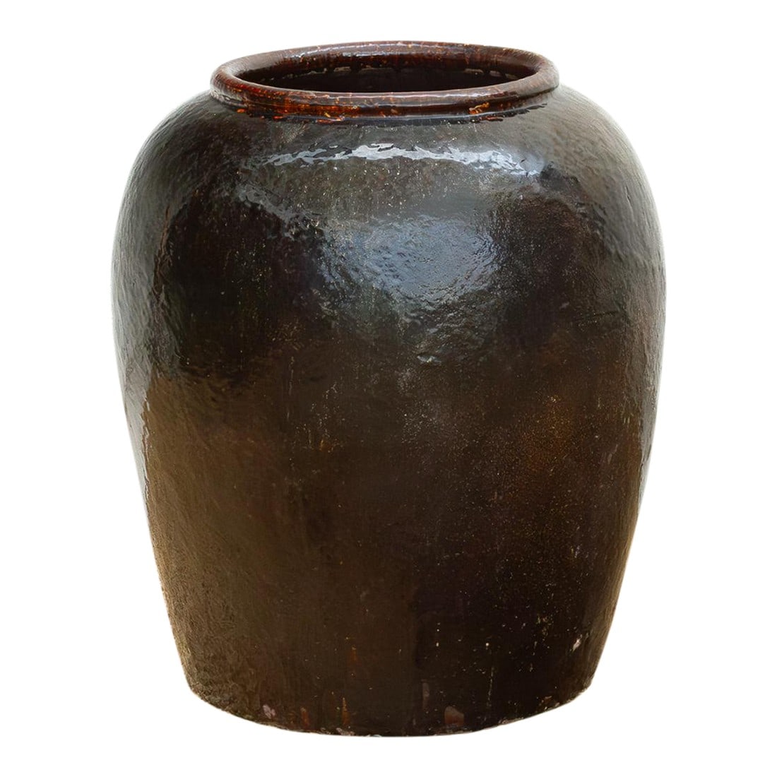 Grand Martaban Storage Pottery Hand Glazed Finish (1 of 7)