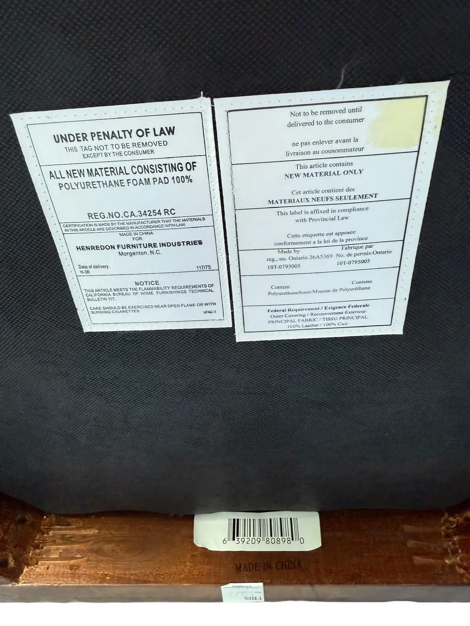 New Ralph Lauren Leather Dining Chairs - A Set of 6 - 16