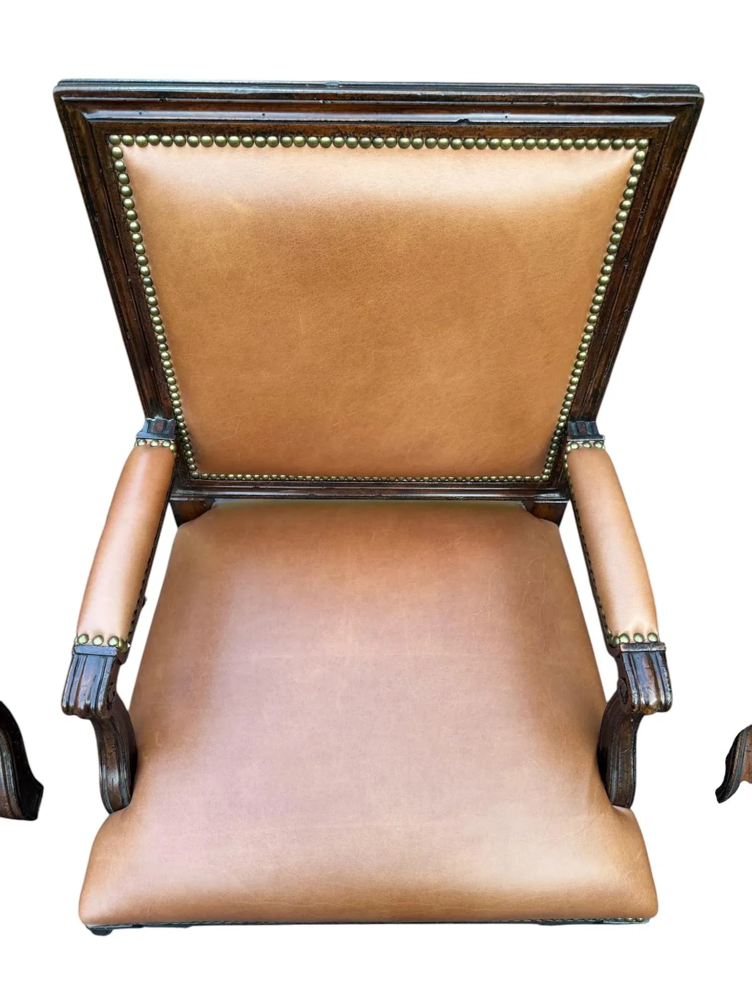 New Ralph Lauren Leather Dining Chairs - A Set of 6 - 6