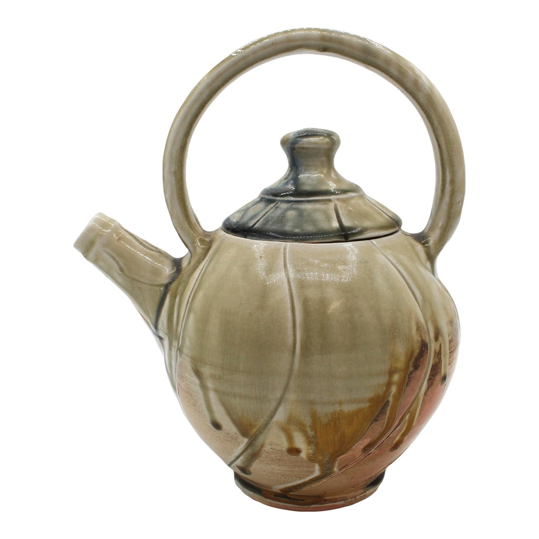 1994 Ben Owen III Japanese Translation Pottery Teapot Seagrove, Nc (1 of 11)