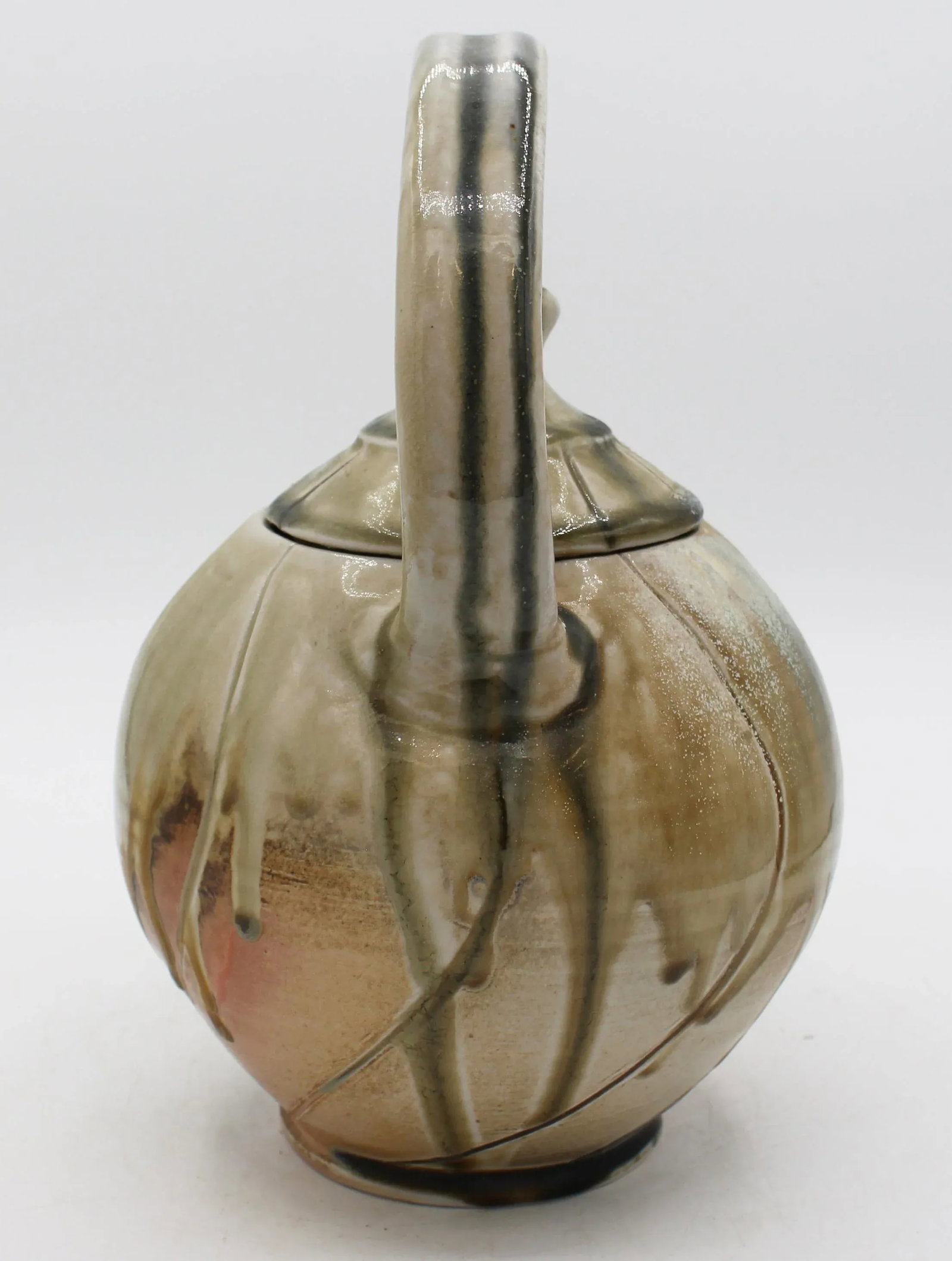 1994 Ben Owen III Japanese Translation Pottery Teapot Seagrove, Nc - 4