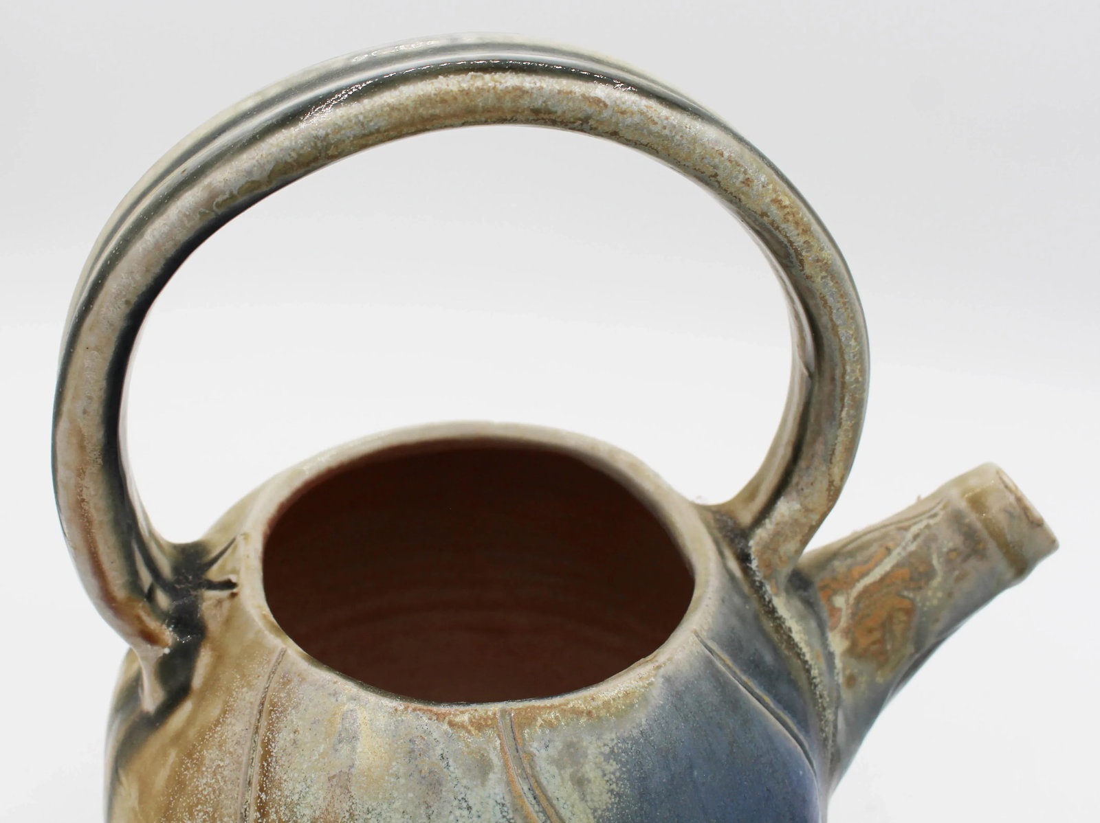 1994 Ben Owen III Japanese Translation Pottery Teapot Seagrove, Nc - 6