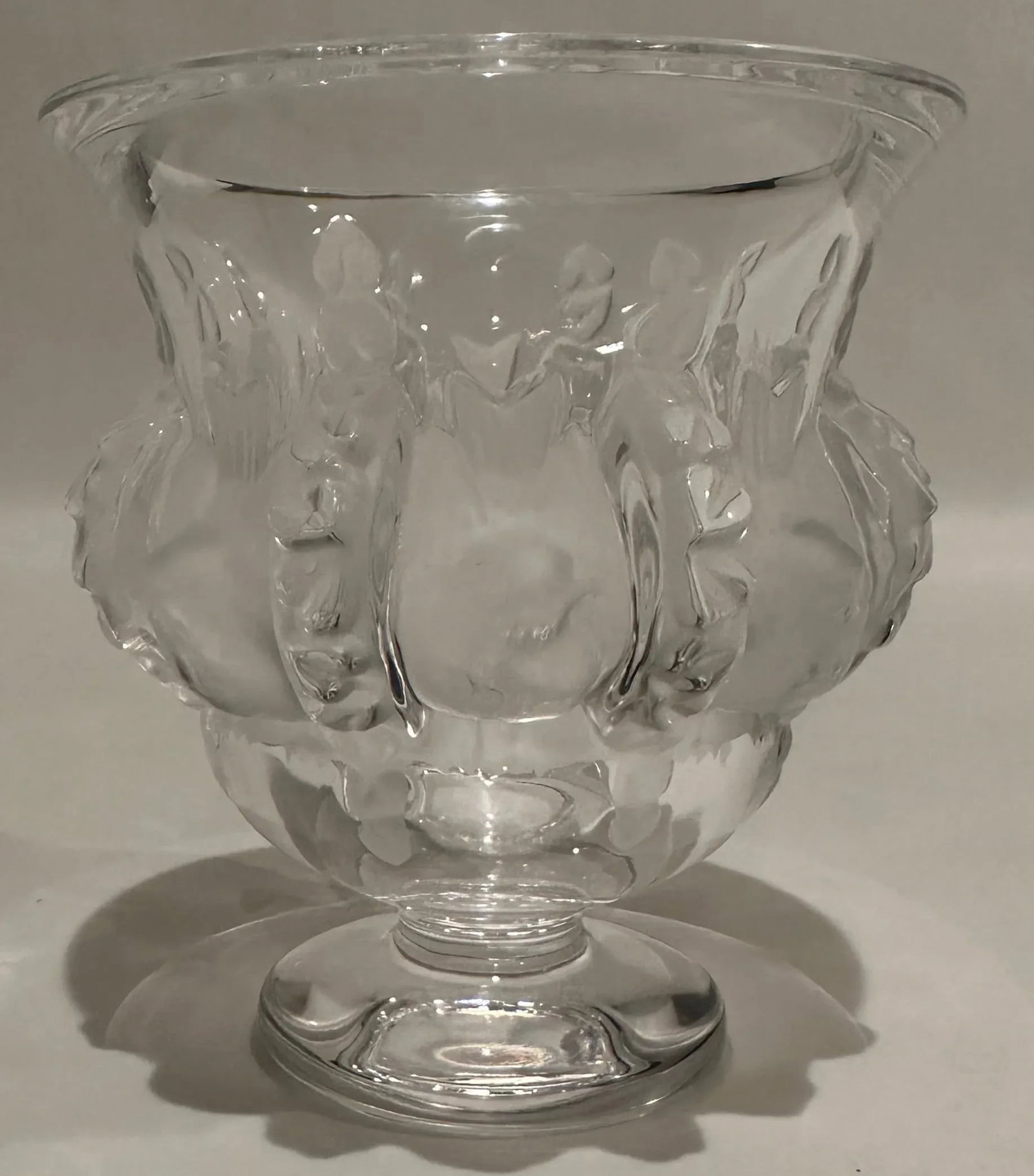 1990s Lalique Dampierre Crystal Vase - 6