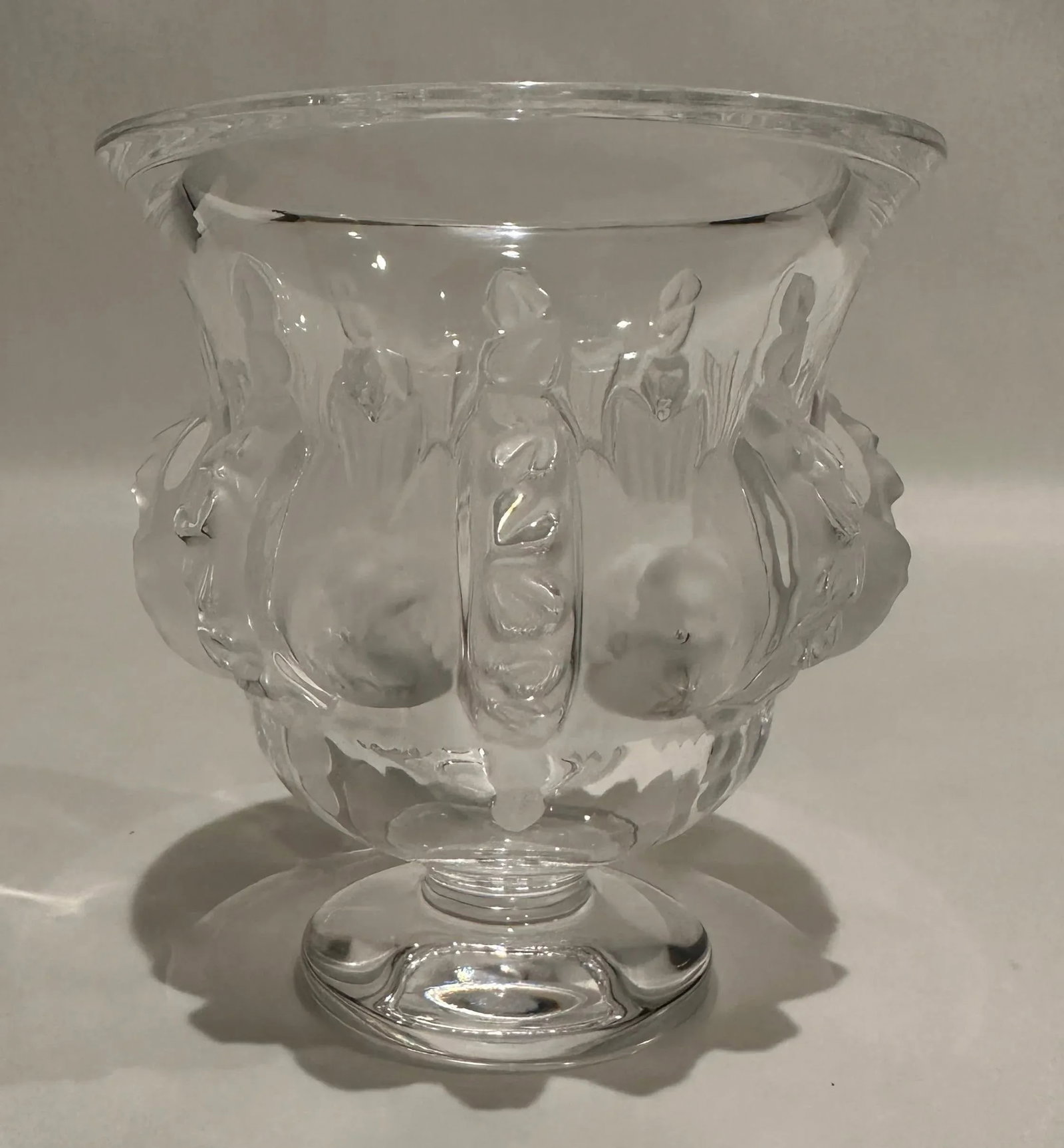1990s Lalique Dampierre Crystal Vase - 7