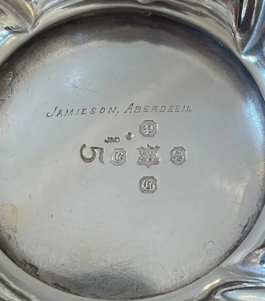 Mid 19th Century Antique Martin, Hall & Co. English Silver Plate Tea Set, 6 Pieces - 2