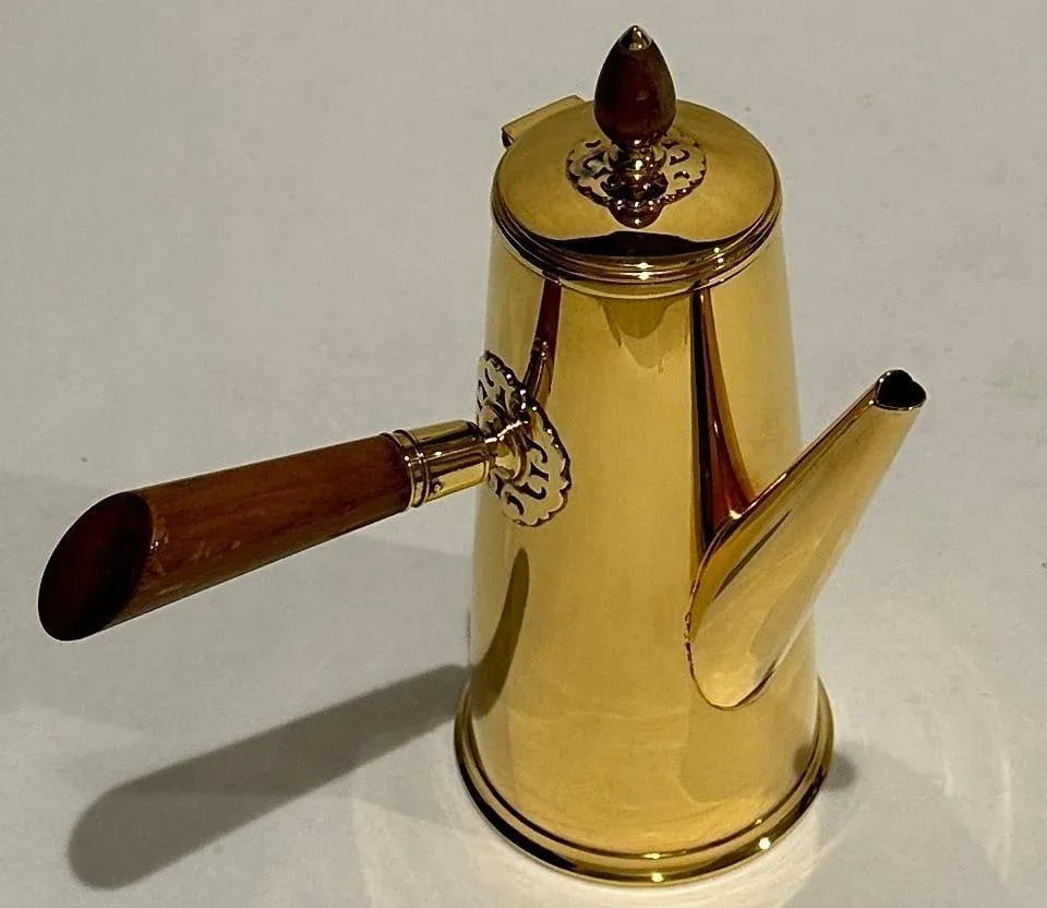 Mid 20th Century Tiffany & Co. Gilt Sterling Silver Chocolate Pot - 5