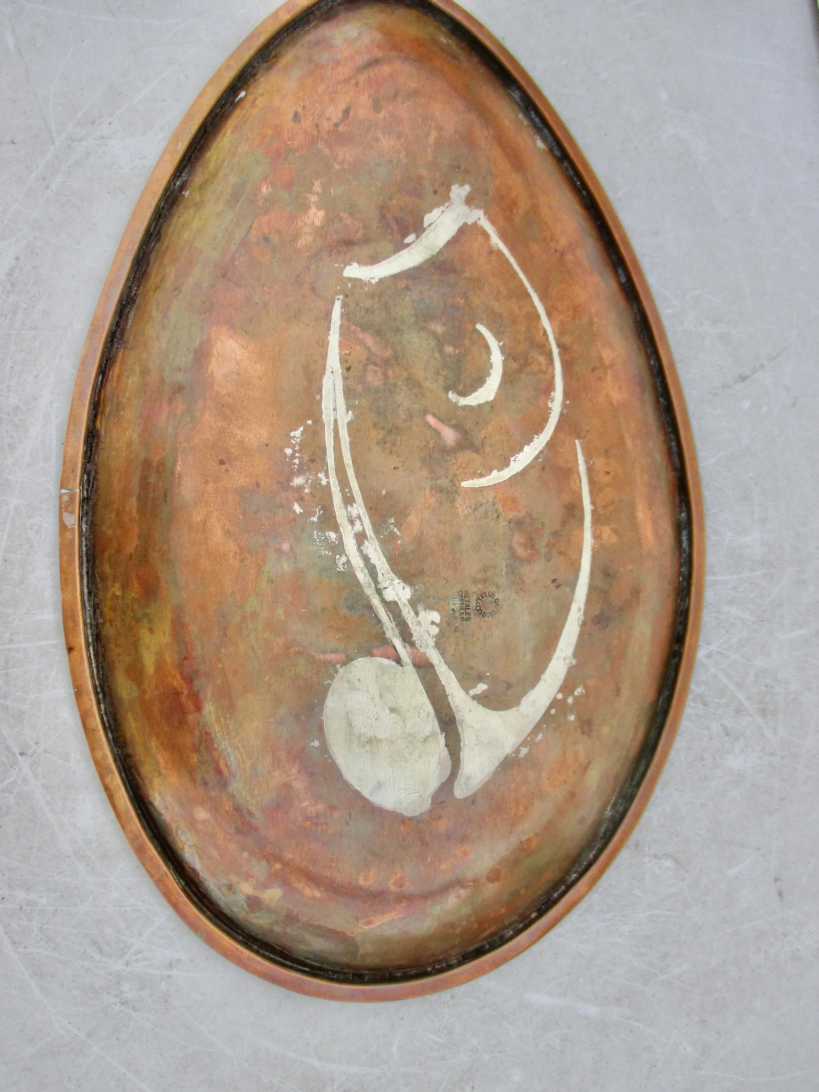 MCM Mexican Los Castillos Fish Tray - 10