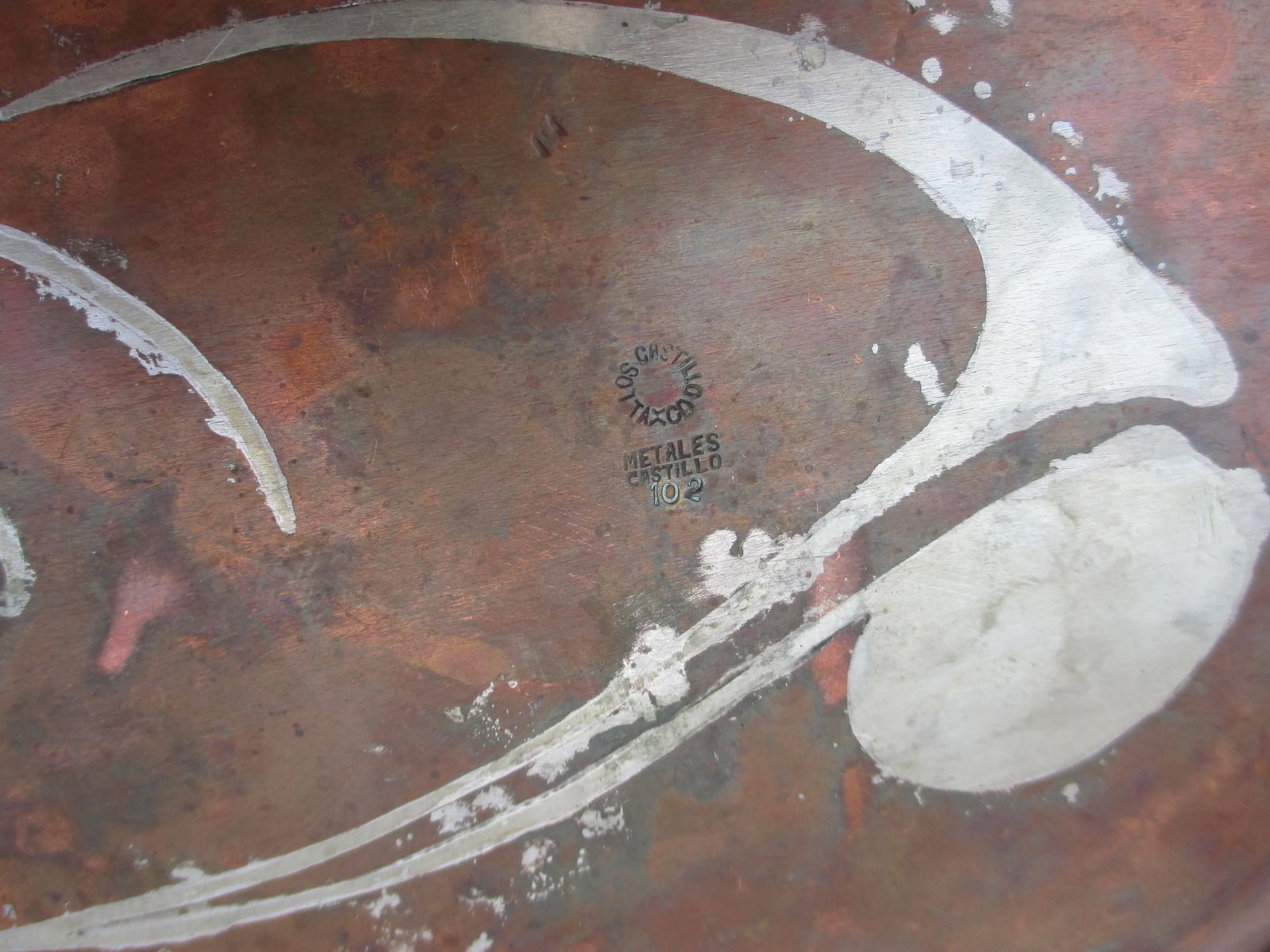 MCM Mexican Los Castillos Fish Tray - 11