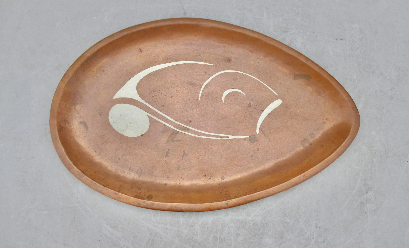 MCM Mexican Los Castillos Fish Tray - 6