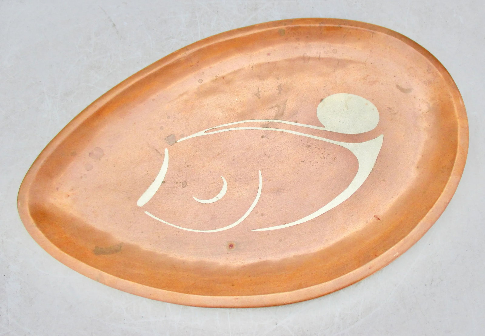 MCM Mexican Los Castillos Fish Tray - 7