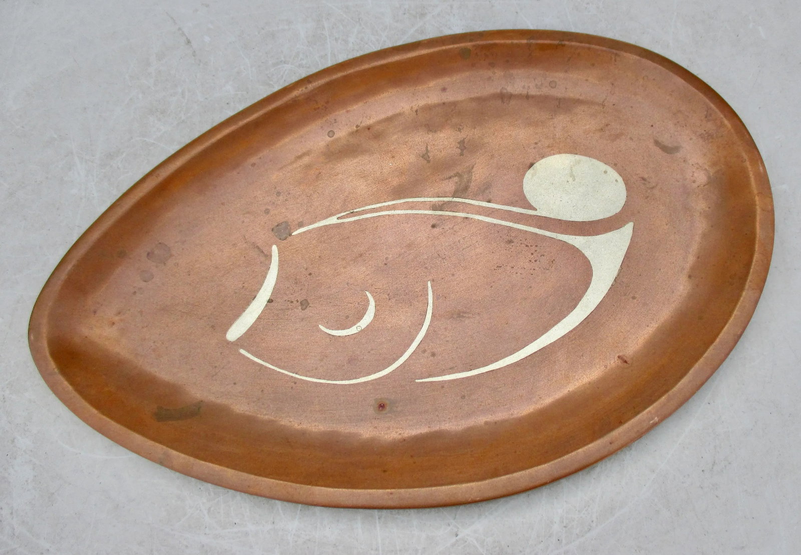 MCM Mexican Los Castillos Fish Tray - 8