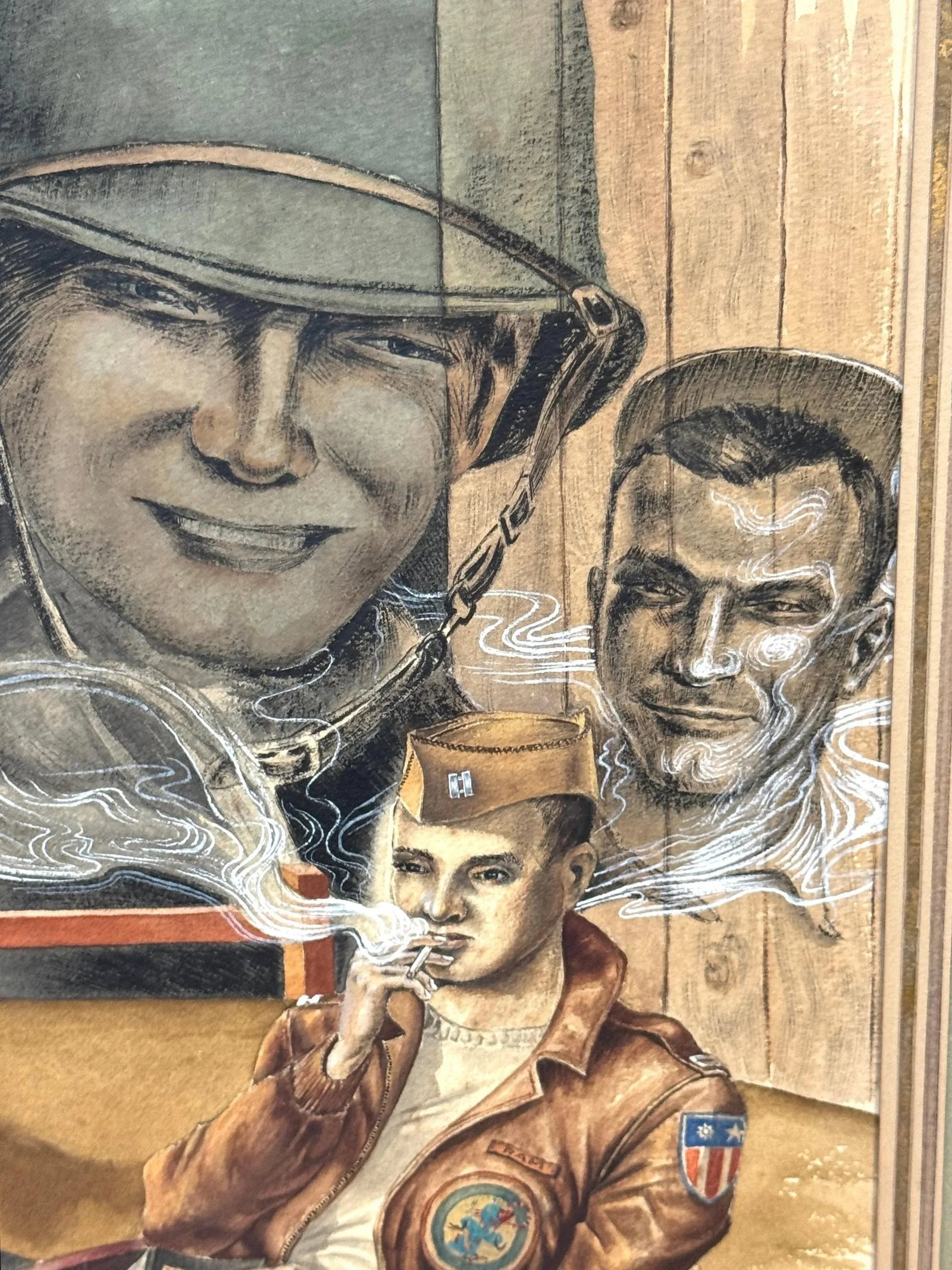 WWII Private Theater: Gay American Soldier in Reflection - 11