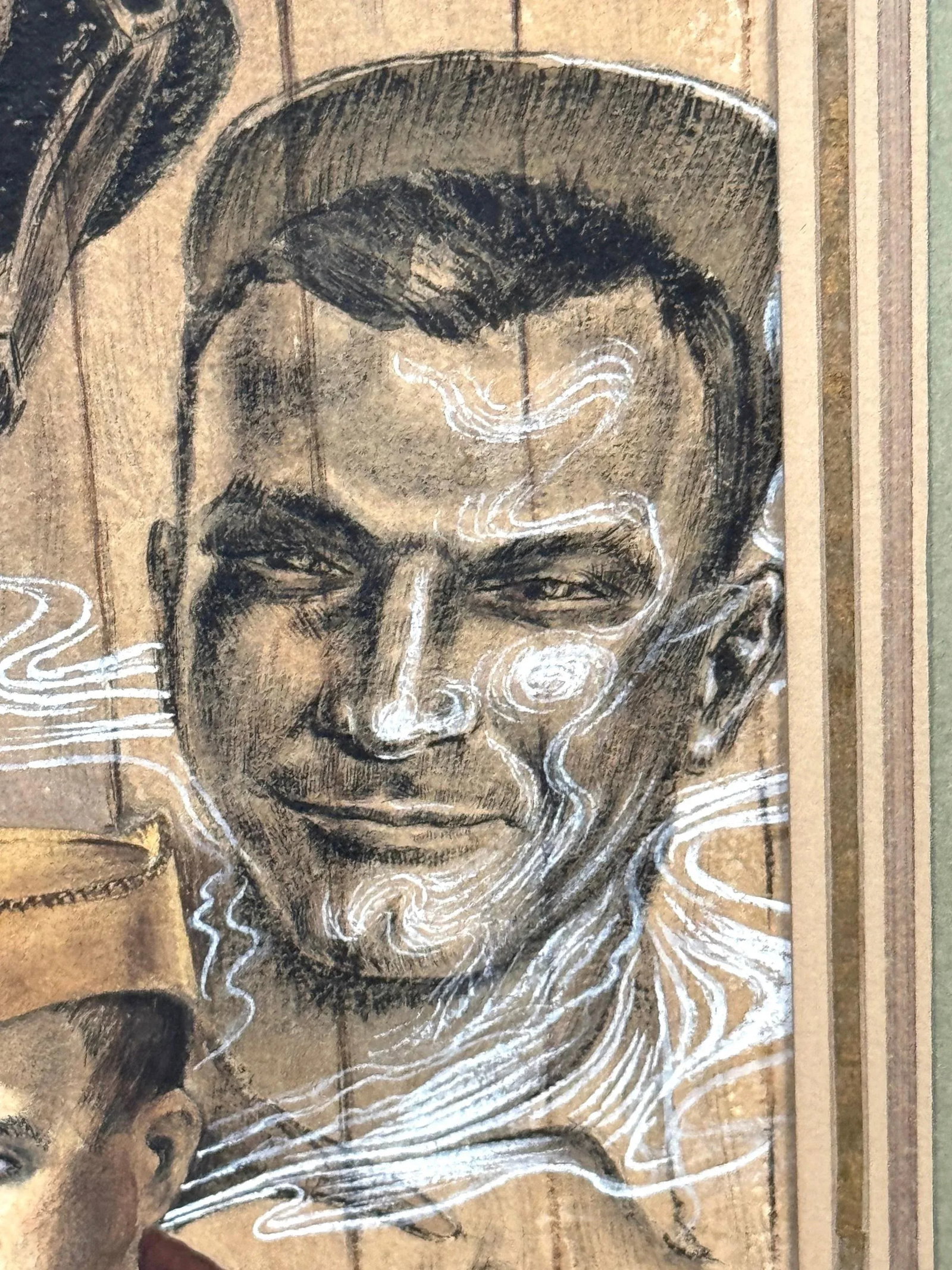 WWII Private Theater: Gay American Soldier in Reflection - 12