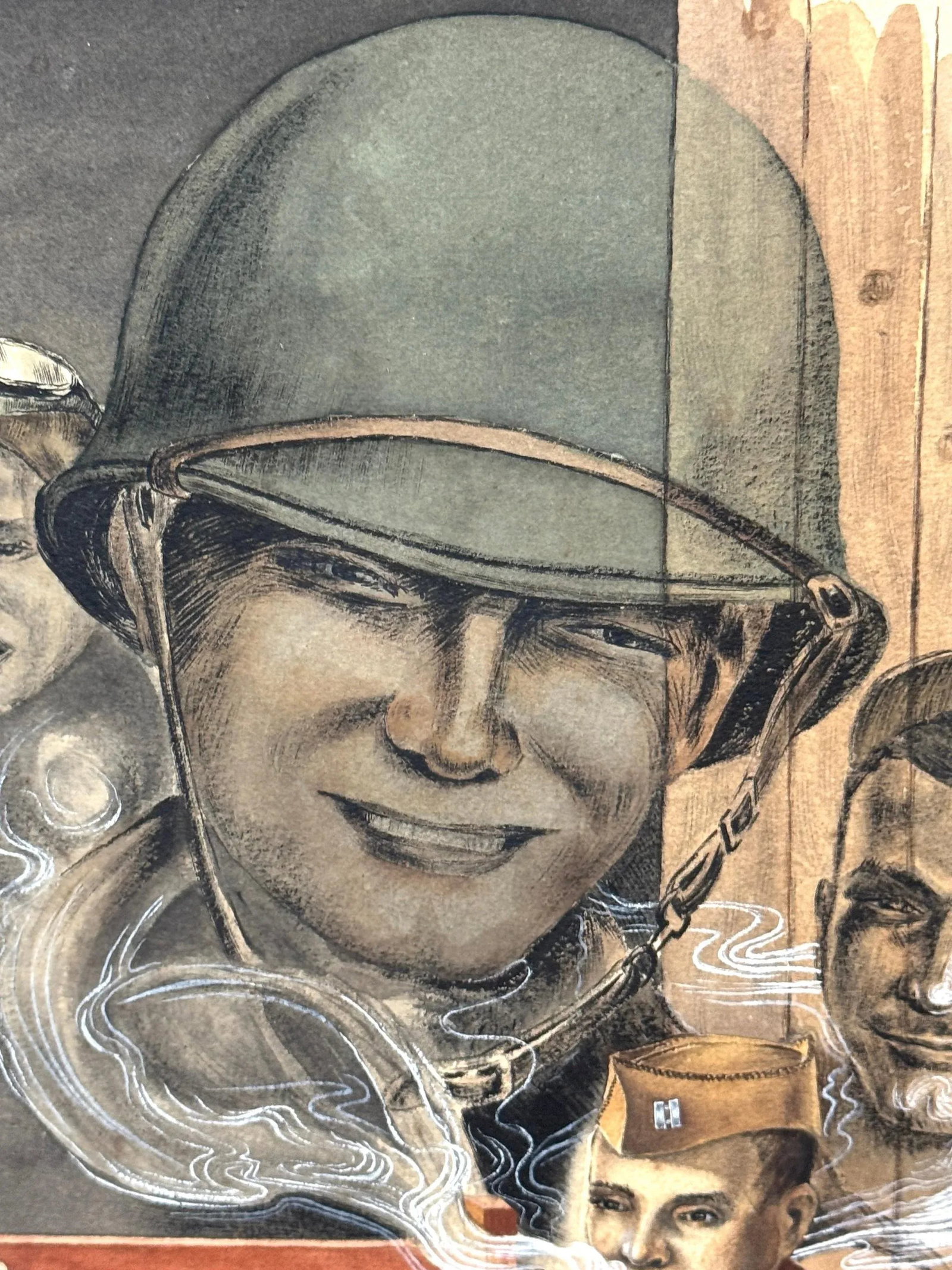 WWII Private Theater: Gay American Soldier in Reflection - 2