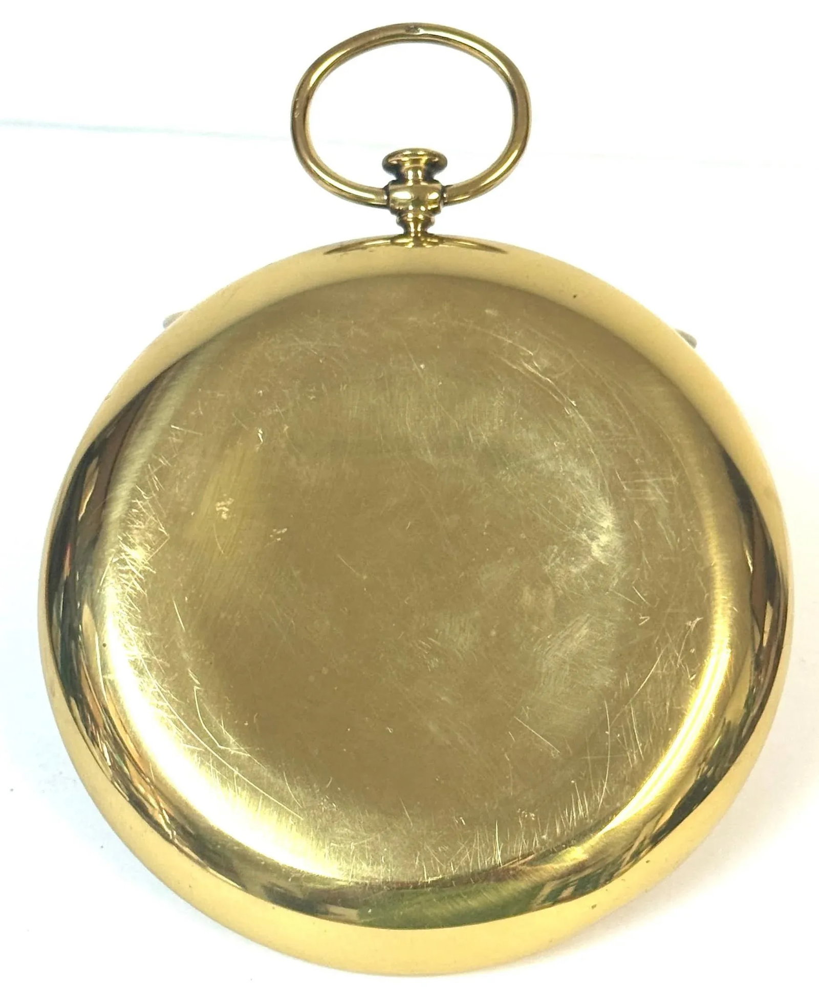 Victorian Brass Oversized Pocket Watch-Form Box, England, Circa 1880 - 10